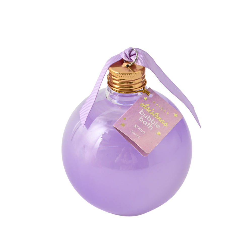 Bubble Bath Bauble - GRAPE